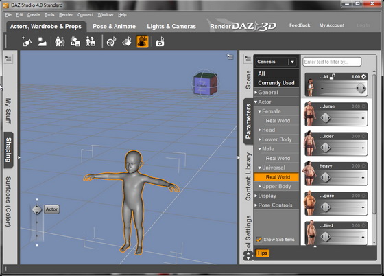 DAZ Studio 4