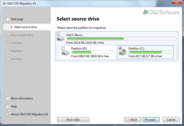 O&O SSD Migration Kit Professional 7.1 Build 36
