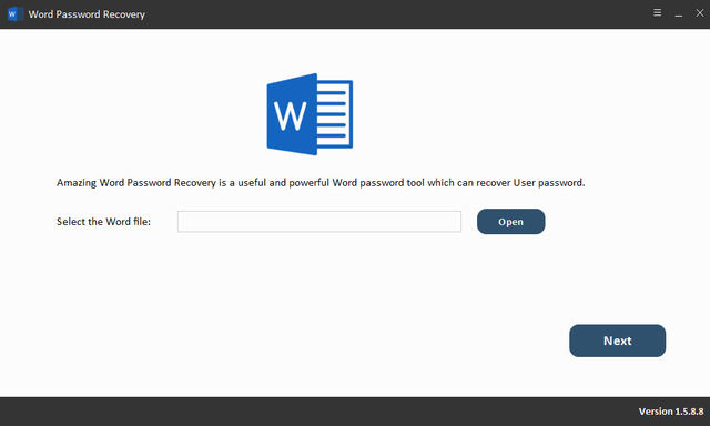 Amazing Word Password Recovery