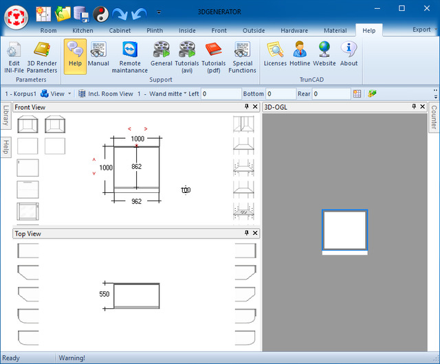 Truncad 3DGenerator