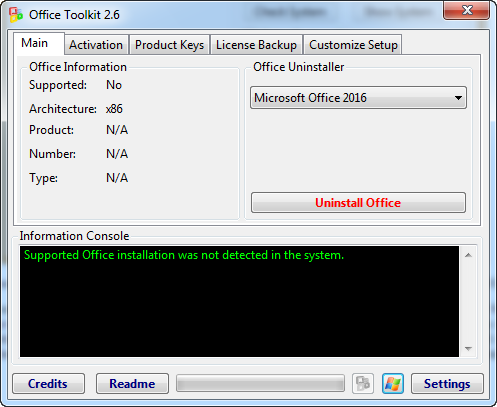 Microsoft Toolkit 2.6 Stable