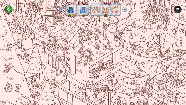 Hidden Cats in Christmas